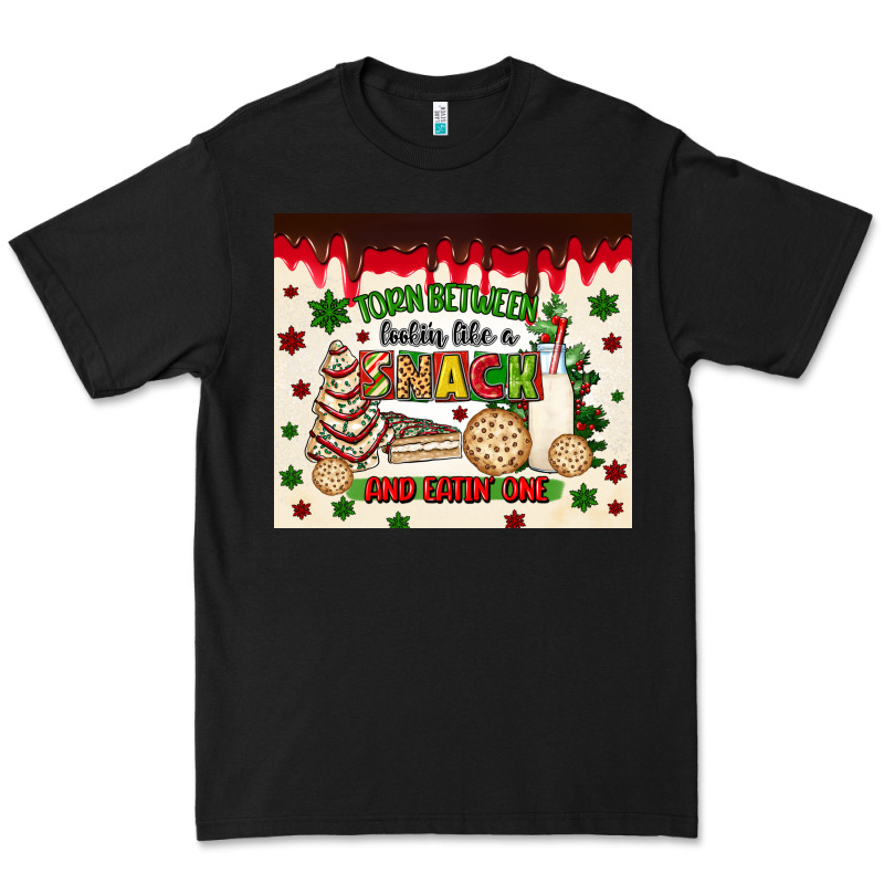 Torn Between Lookin Like A Snack And Eatin One Premium Tee by MaliasSmallBusiness | Teevron