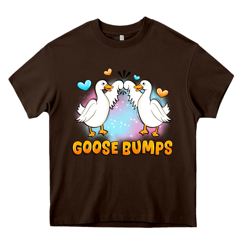 Goose Bumps Heavy Core Tee by JahusDesignShop | Teevron
