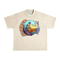 Sandshell summer time skeleton surfing Urban Heavy Tee - NancyCooperArtShop