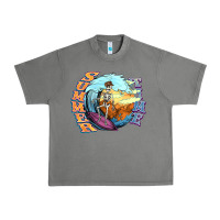 Tornado summer time skeleton surfing Urban Heavy Tee - NancyCooperArtShop