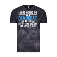 I Was Going To Be A Democrat For Halloween Political T Shirt T Shirt Vintage Tee | Teevron