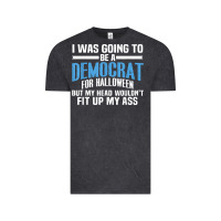 Vintage Black i was going to be a democrat for halloween political t shirt t shirt Vintage Tee - StudioElite