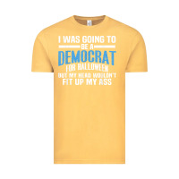 Vintage Mustard i was going to be a democrat for halloween political t shirt t shirt Vintage Tee - StudioElite