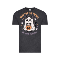 Vintage Black halloween cat costume Vintage Tee - StudioElite