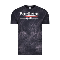 Cloud Black West Wing President Bartlet Vintage Tee - StudioElite