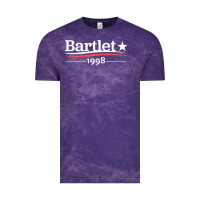 Cloud Purple West Wing President Bartlet Vintage Tee - StudioElite