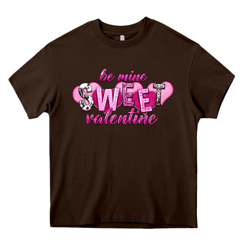 Be Mine Sweet Valentine Heavy Core Tee by NancyCooperArtShop | Teevron