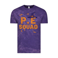 Cloud Purple pe squad witch halloween pe teacher matching Vintage Tee - trangStudio