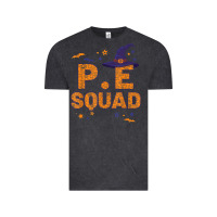 Vintage Black pe squad witch halloween pe teacher matching Vintage Tee - trangStudio
