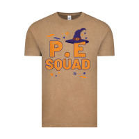 Vintage Coffee pe squad witch halloween pe teacher matching Vintage Tee - trangStudio
