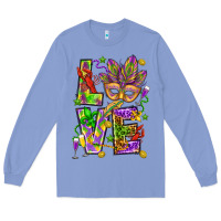 Mardi Gras Love Long Sleeve Tee | Teevron