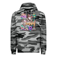 Slate Camo one hoppy mama Premium Hoodie - FaDigitalArtStudio