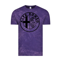 Cloud Purple alfa racing big Vintage Tee - PixelFlow