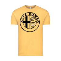 Vintage Mustard alfa racing big Vintage Tee - PixelFlow