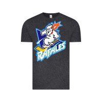 Vintage Black Quebec Rafales Vintage Tee - PixelFlow