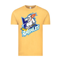 Vintage Mustard Quebec Rafales Vintage Tee - PixelFlow