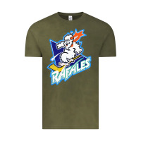 Vintage Olive Quebec Rafales Vintage Tee - PixelFlow