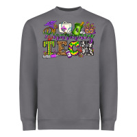 Storm mardi gras pharmacy tech Heavyweight Sweatshirt - OliviaCreatesArt