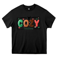 Black cozy season Heavy Core Tee - MaliasSmallBusiness
