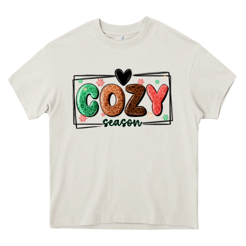 Cozy Season Heavy Core Tee by MaliasSmallBusiness | Teevron