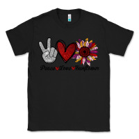 Black peace love sunflower Classic Tee - Bettercallsaul