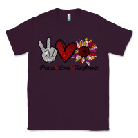 Plum peace love sunflower Classic Tee - Bettercallsaul