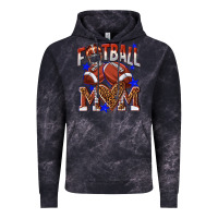 Cloud Black American Football Mom Vintage Hoodie - NancyCooperArtShop