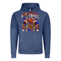 Vintage Denim American Football Mom Vintage Hoodie - NancyCooperArtShop