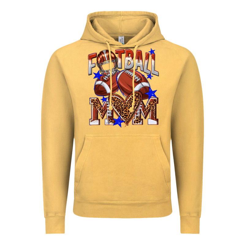 American Football Mom Vintage Hoodie by NancyCooperArtShop | Teevron