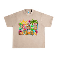 French Oak Beach vibes Urban Heavy Tee - NancyCooperArtShop