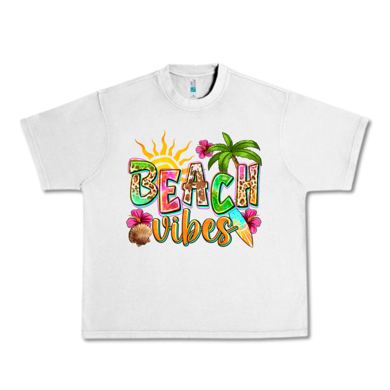 Beach Vibes Urban Heavy Tee by NancyCooperArtShop | Teevron