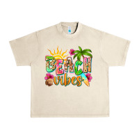 Sandshell Beach vibes Urban Heavy Tee - NancyCooperArtShop