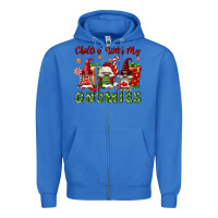 Chillin' With My Gnomies Zipper Hoodie | Teevron
