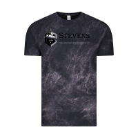 Cloud Black stevens institute of technology Vintage Tee - SnappyArt