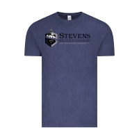 Vintage Denim stevens institute of technology Vintage Tee - SnappyArt