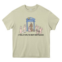 Mossy a thrill of hope nativity Heavy Core Tee - MaliasSmallBusiness
