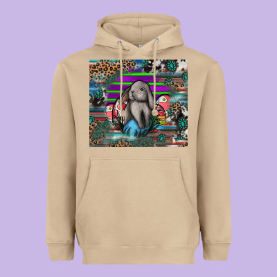 Easter Heavyweight Hoodie Designed By Cowhidedigitalart