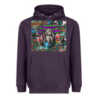 Plum easter Heavyweight Hoodie - CowhideDigitalArt