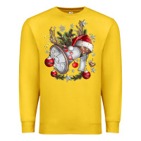 Lemon Merry Christmas Premium Sweatshirt - CowhideDigitalArt