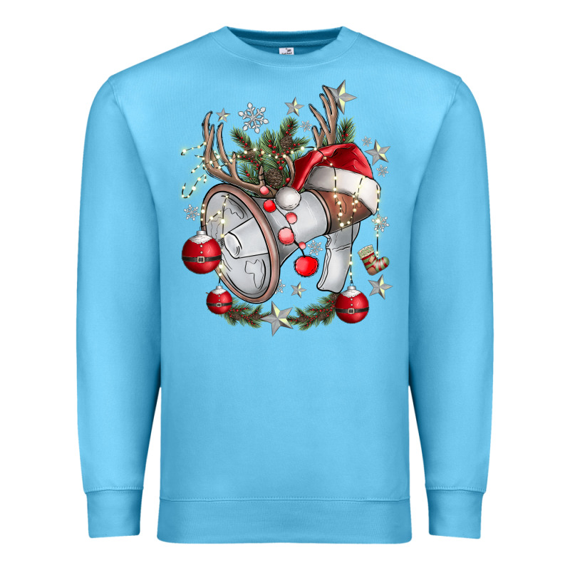 Merry Christmas Premium Sweatshirt by CowhideDigitalArt | Teevron