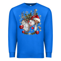 True Royal Merry Christmas Premium Sweatshirt - CowhideDigitalArt