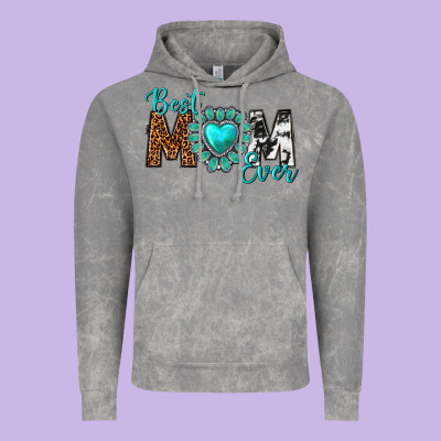 Best Mom Ever Vintage Hoodie Designed By Texasbilliewilder