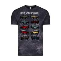 Cloud Black BJ4 FJ40 Landcruiser all colors T-Shirt Birthday Gift Vintage Tee - trangStudio