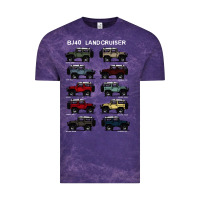 Cloud Purple BJ4 FJ40 Landcruiser all colors T-Shirt Birthday Gift Vintage Tee - trangStudio
