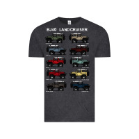 Vintage Black BJ4 FJ40 Landcruiser all colors T-Shirt Birthday Gift Vintage Tee - trangStudio