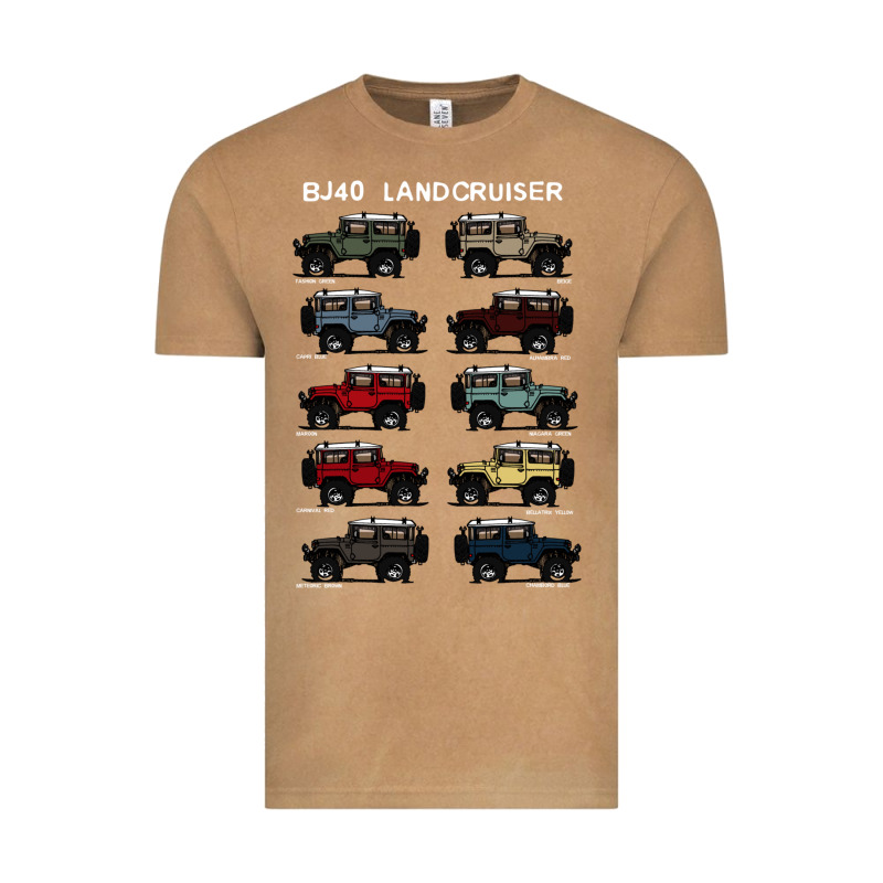 Bj4 Fj40 Landcruiser All Colors T-shirt Birthday Gift Vintage Tee by trangStudio | Teevron