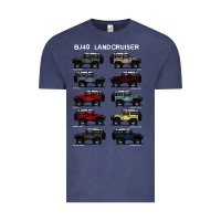 Vintage Denim BJ4 FJ40 Landcruiser all colors T-Shirt Birthday Gift Vintage Tee - trangStudio