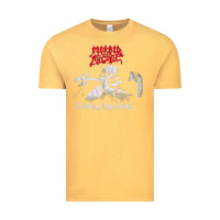 Vintage Mustard Morbid Angel, Morbid Angel vintage, Morbid Angel art, Morbid Angel pai Vintage Tee - FloraArt
