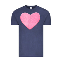 Valentines Pink Heart Vintage Tee | Teevron