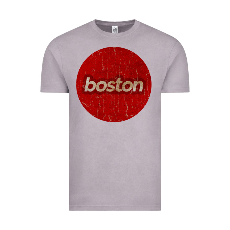 Boston   Simple Red Circle Vintage Vintage Tee by FloraArt | Teevron